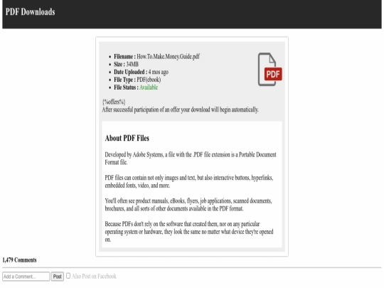 index screenshot