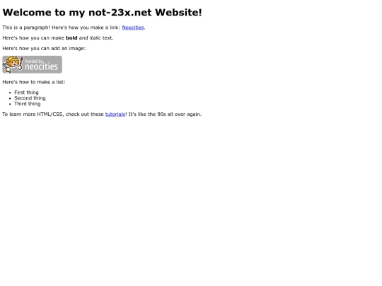 index screenshot