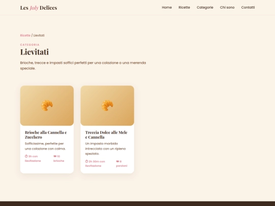 categorie/lievitati screenshot
