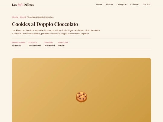 ricette/cookies-al-doppio-cioccolato screenshot