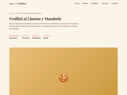 ricette/frollini-al-limone-e-mandorle screenshot
