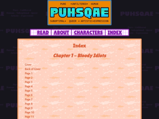 projects-index/PUHSQAE/archive screenshot