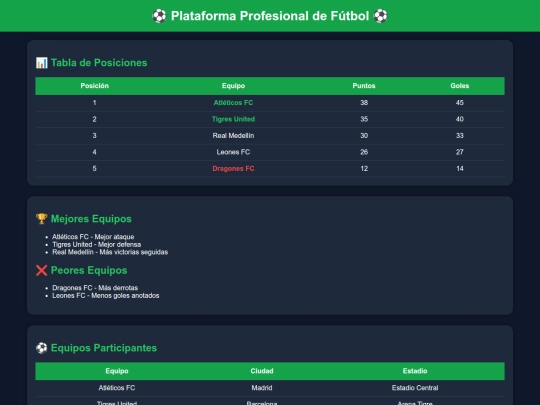 campeonato screenshot