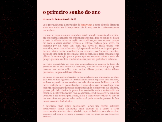 blog/2025/jan/primeiro-sonho-2025 screenshot
