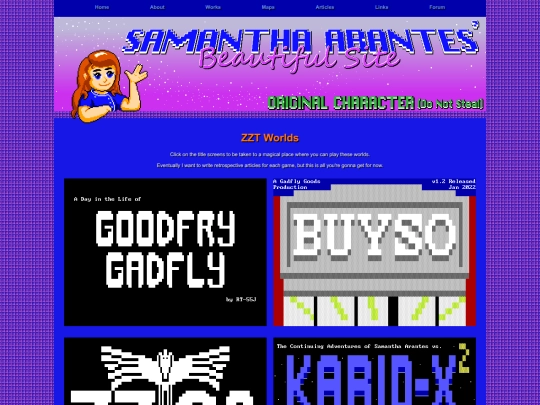 works/zzt screenshot