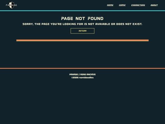 not_found screenshot