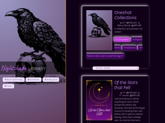 library screenshot