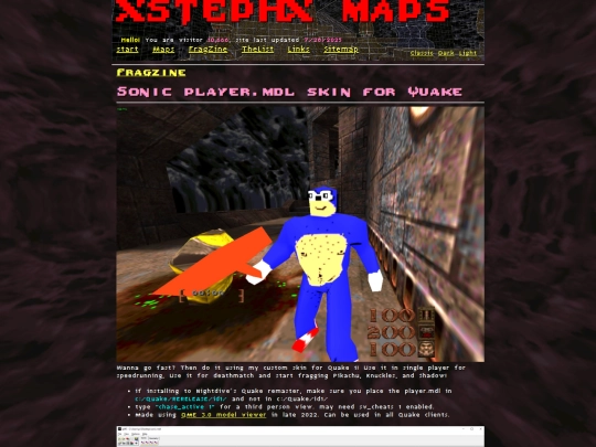 sonicplayermdl screenshot