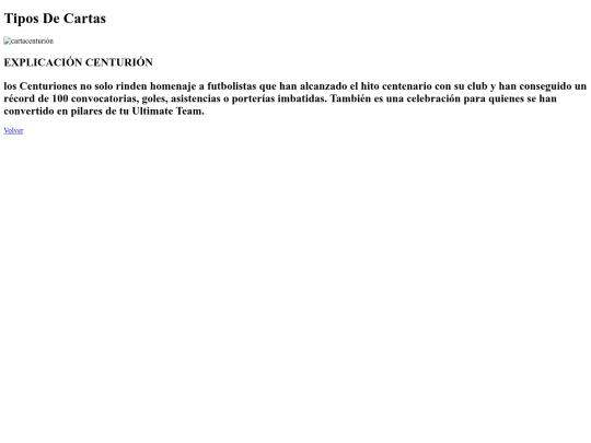 cartas/cartacenturion screenshot