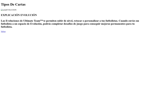 cartas/cartaevolución screenshot