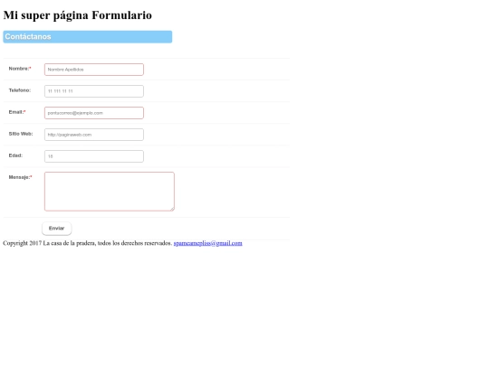formulario/formulario screenshot