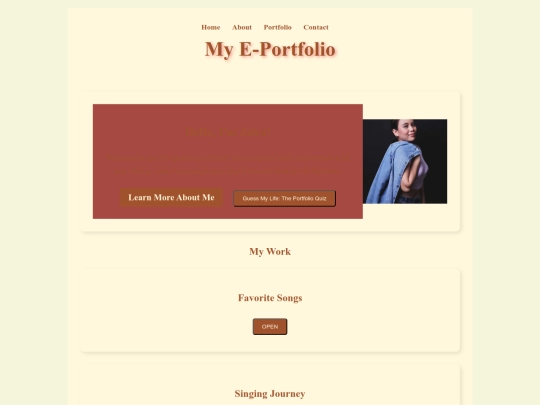 portfolio screenshot
