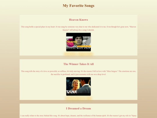 songs screenshot