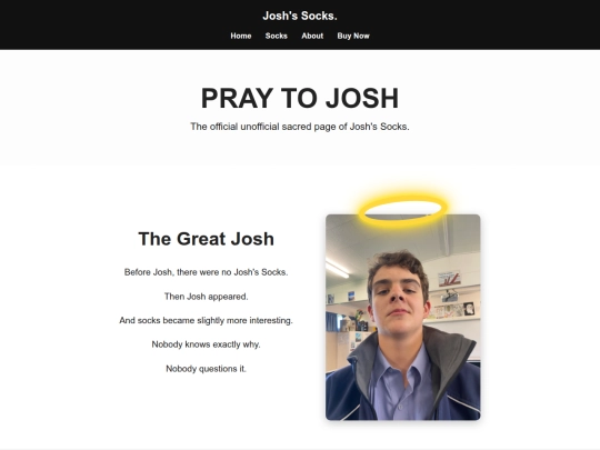 PraytoJosh screenshot