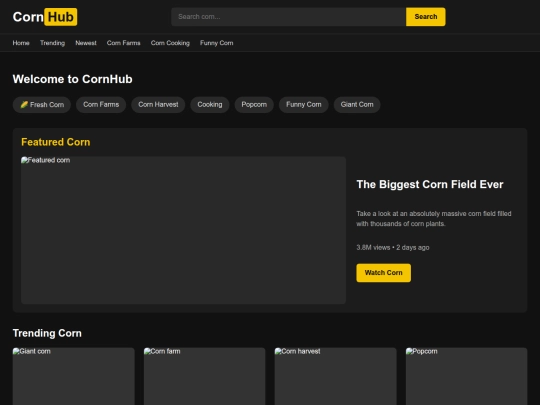 corn screenshot
