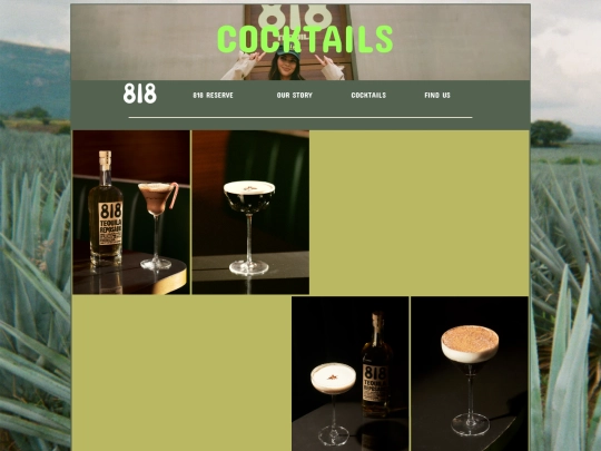 cocktails screenshot