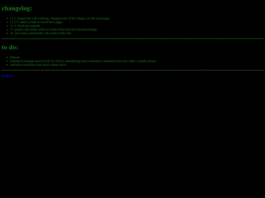changelog screenshot