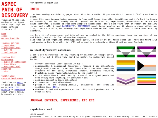 blog/aspec screenshot