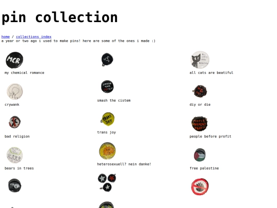 collections/pins/pins screenshot