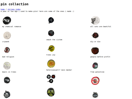 shrines/pins/pins screenshot