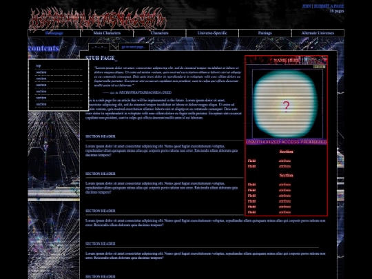 stub screenshot