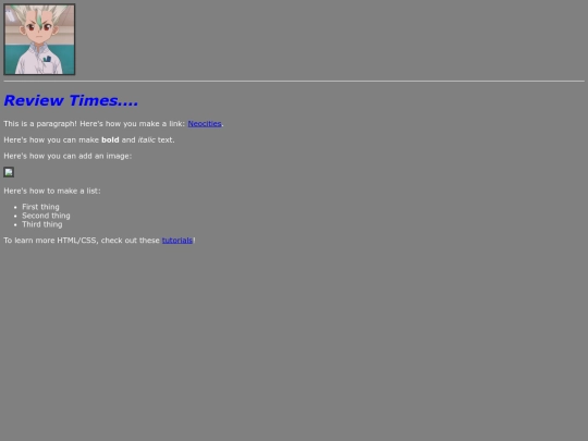 reviews screenshot