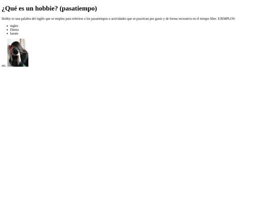 Pasatiempos screenshot