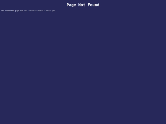 not_found screenshot