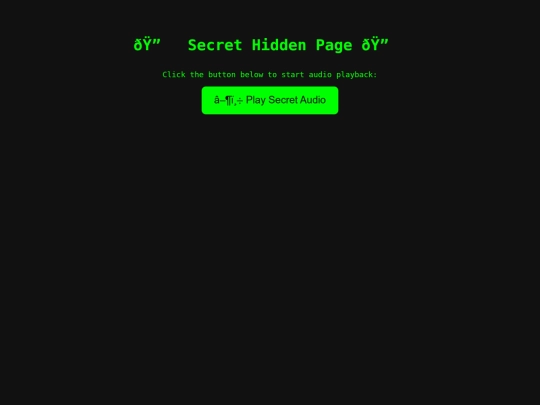hidden screenshot