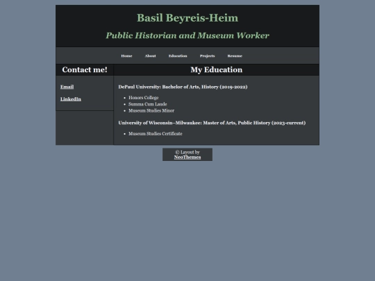 education screenshot