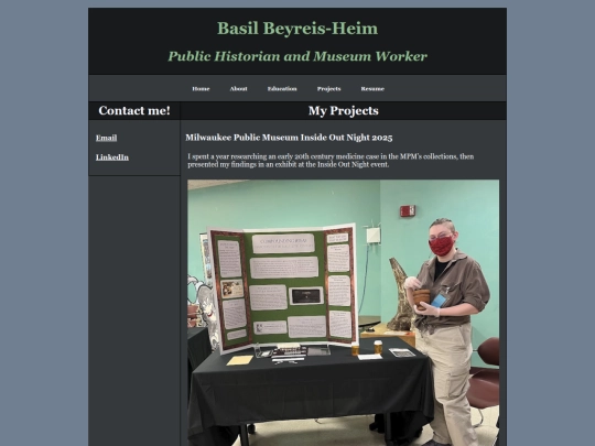 projects screenshot
