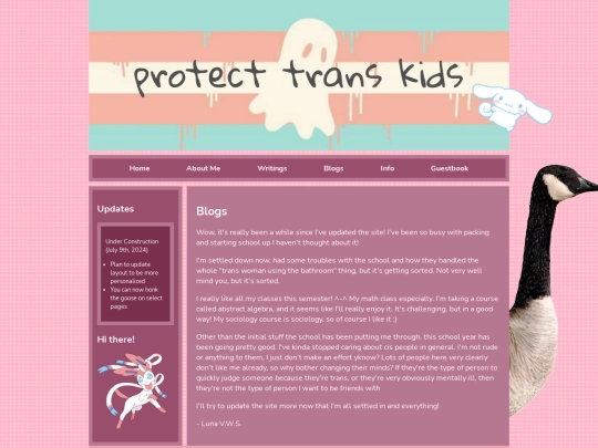 Blogs/startingschool screenshot