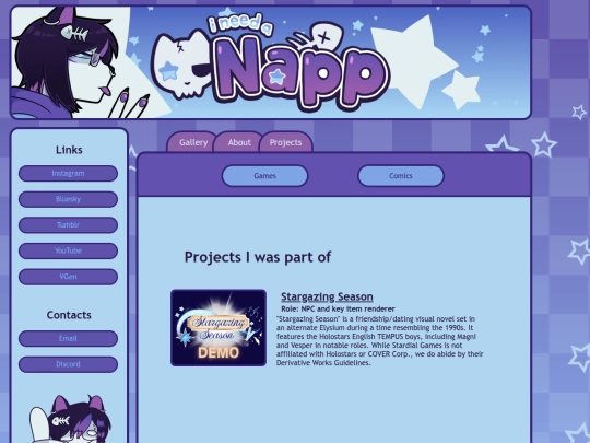 games screenshot