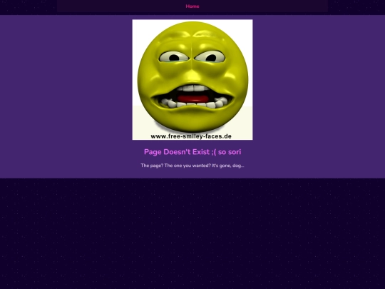 not_found screenshot