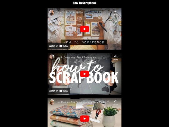 videos screenshot