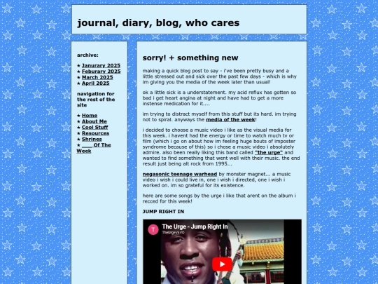 blog/2025/may/may archive screenshot