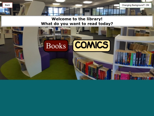 collections/comics and books screenshot