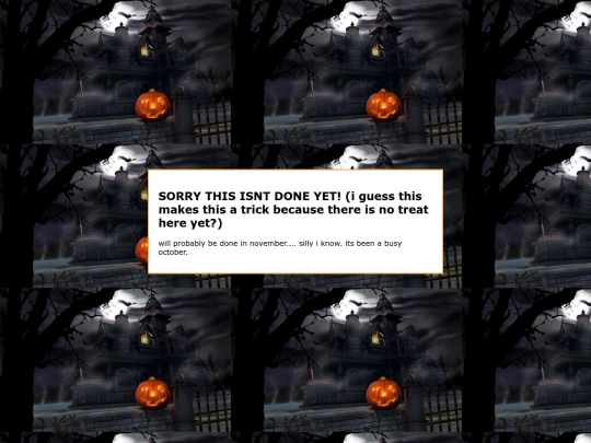 halloween/hallo home screenshot
