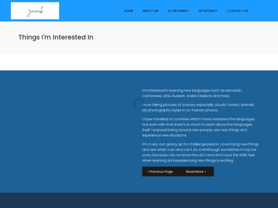 interest screenshot