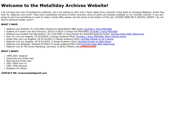 index screenshot