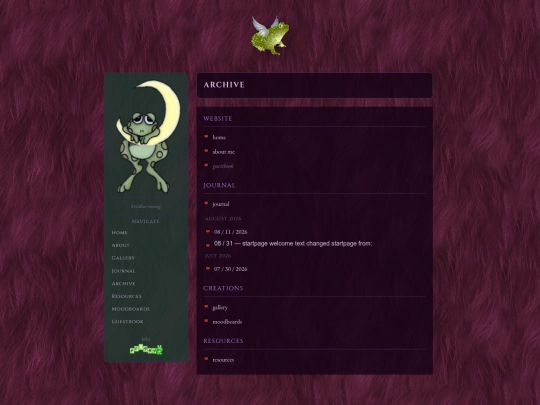 archive screenshot