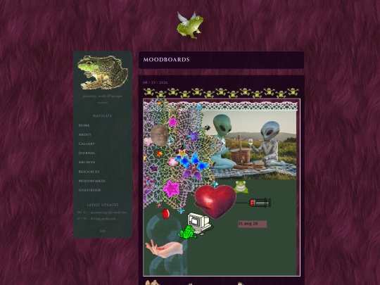moodboards screenshot