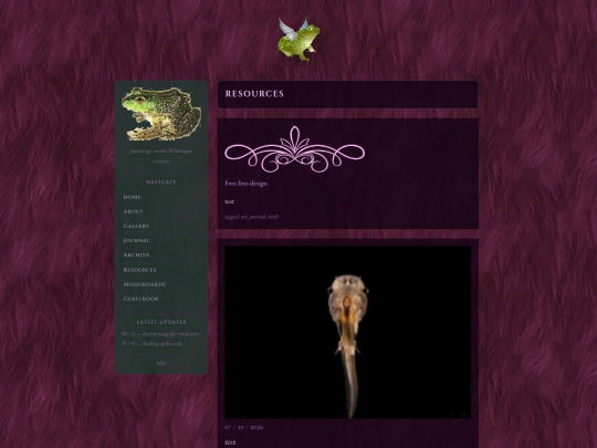 resources screenshot