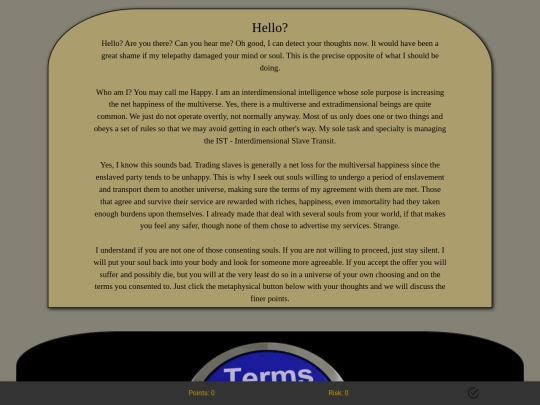 cyoa/IST6 screenshot