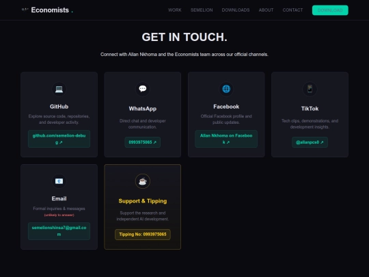 contact screenshot