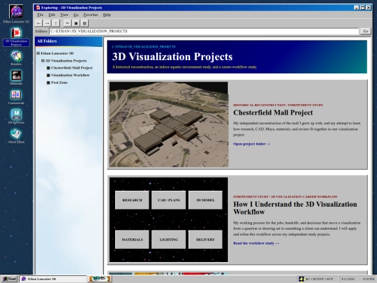 projects screenshot