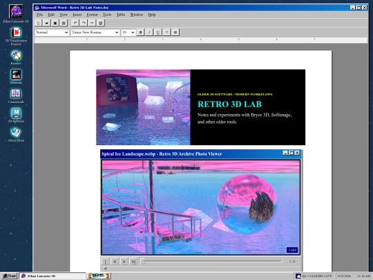 retro-lab screenshot