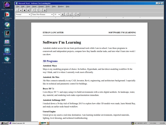 software screenshot