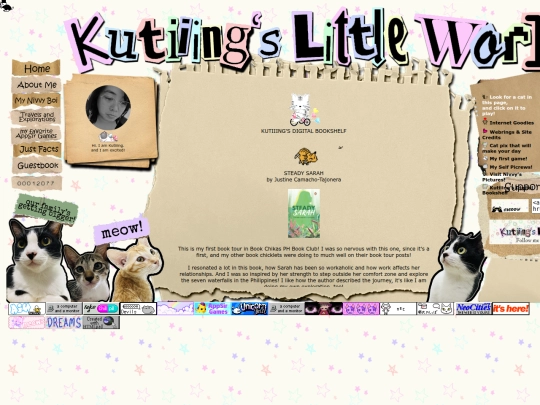 Pages/books/steadysarah screenshot