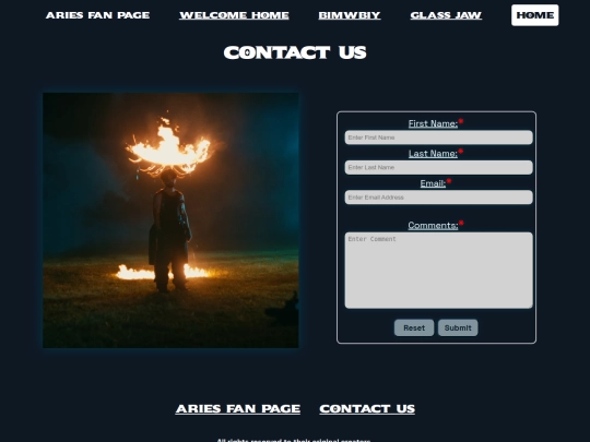 contact screenshot